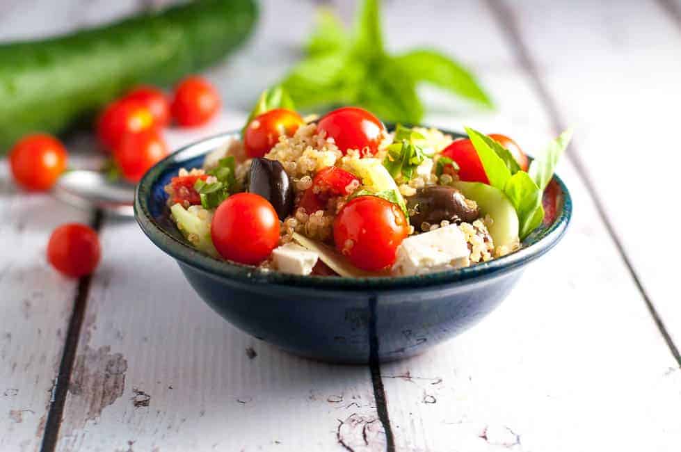 Garden Fresh Mediterranean Quinoa Salad Flavour And Savour