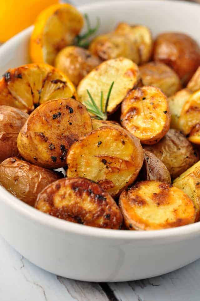 Crispy Lemon Oven-Roasted Potatoes - Flavour And Savour