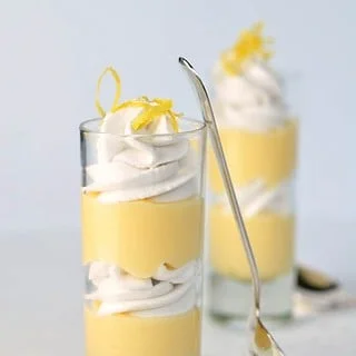 Meyer Lemon Coconut Parfait |www.flavourandsavour.com #shooterdessert #paleo