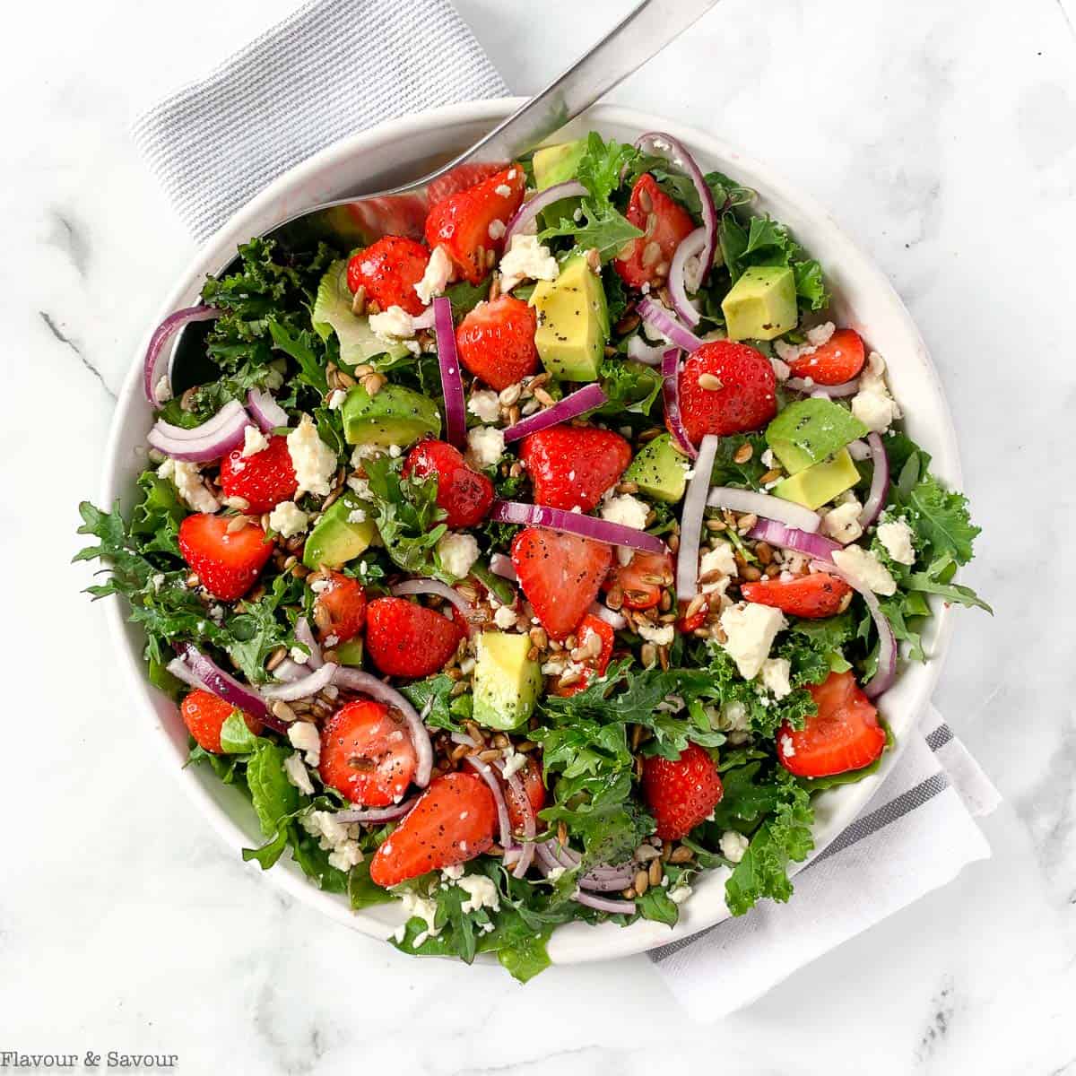 Strawberry Kale Salad - Recipe Gift Kit