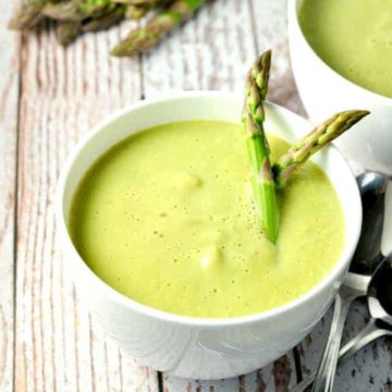 Dairy-Free Creamy Asparagus Soup - Flavour and Savour