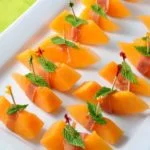 Prosciuitto with Melon and Mint in Tuscany |www.flavourandsavour.com