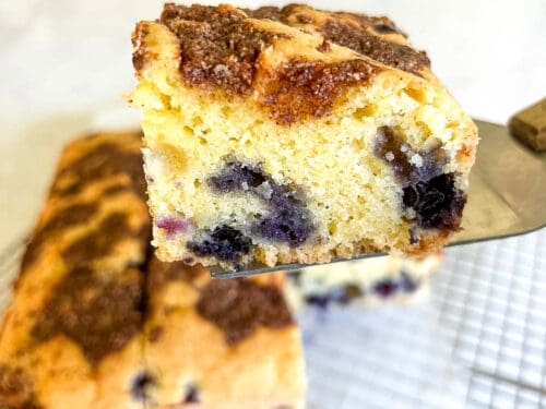Banging Blueberry Coffee Cake | Just A Pinch Recipes