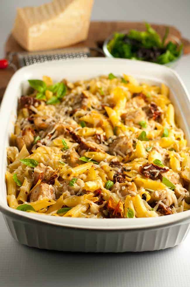 Sundried Tomato Artichoke Penne Pasta (g/f) Flavour and Savour