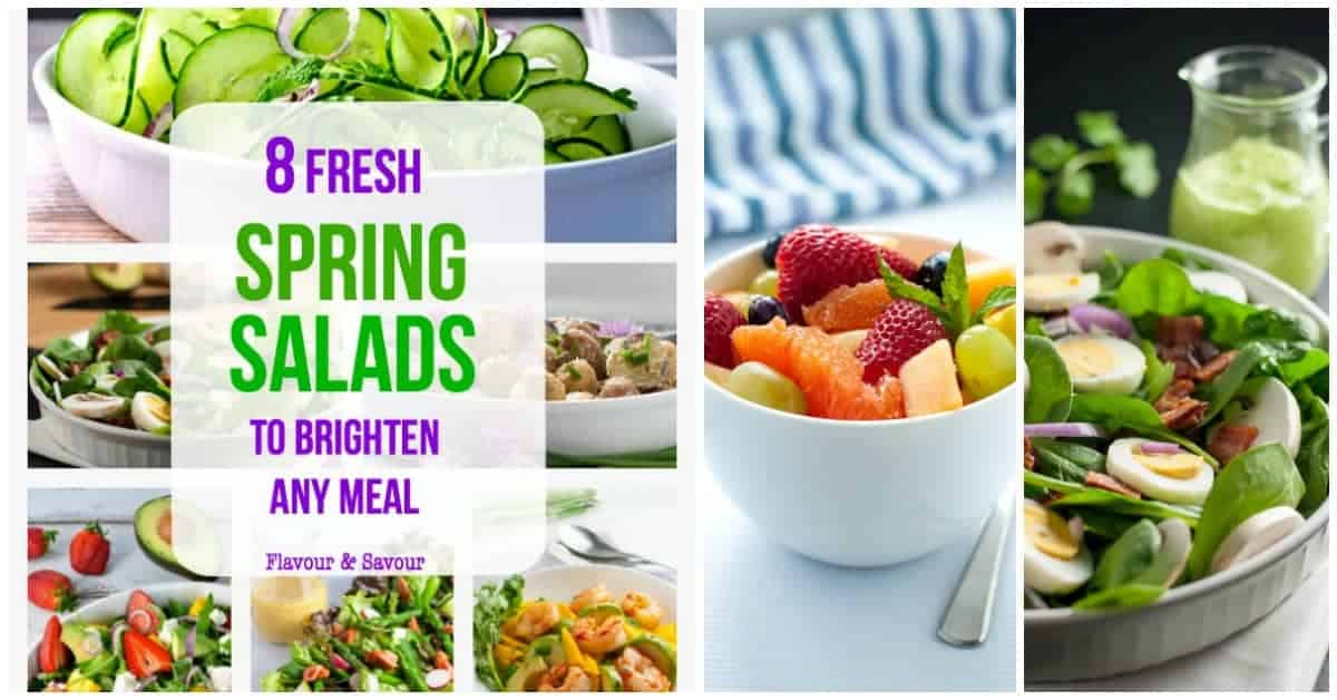 8 Fresh Spring Salads to Brighten Any Meal Flavour and Savour