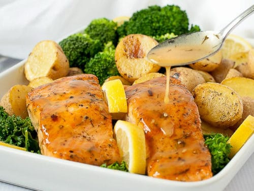 Bourbon Maple Glazed Salmon Flavour And Savour