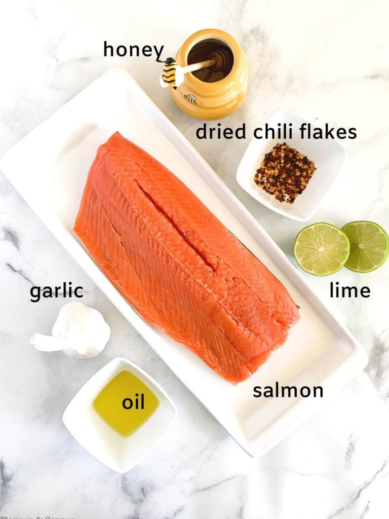 Honey Chili Lime Glazed Salmon - Flavour and Savour