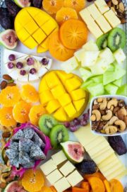 Showstopper Tropical Fruit Nut and Cheese Platter - Flavour and Savour