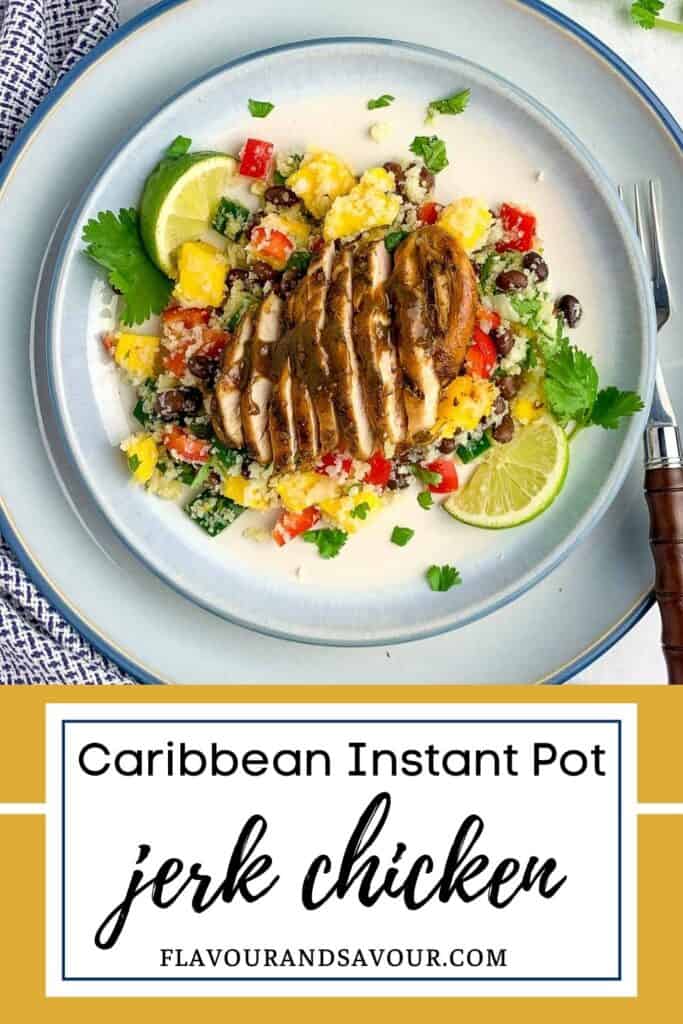 Caribbean Jerk Chicken Breasts: Instant Pot Or Baked |Flavour And Savour