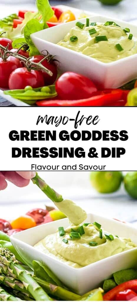 Mayo-Free Green Goddess Dressing
