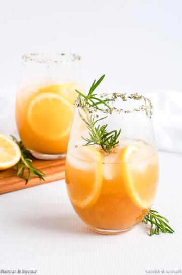 Simple Pineapple Ginger Kombucha Mocktail - Flavour And Savour