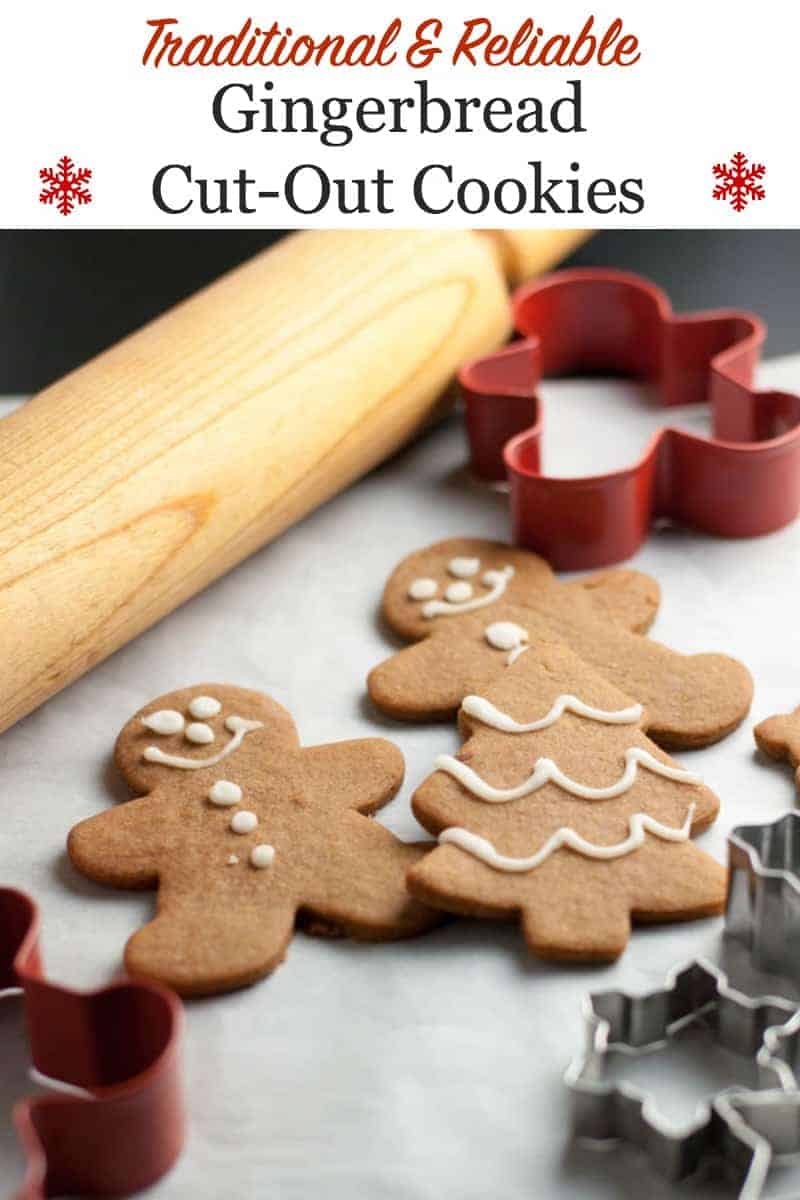 Traditional and Reliable Gingerbread cut-out cookies - Flavour and Savour