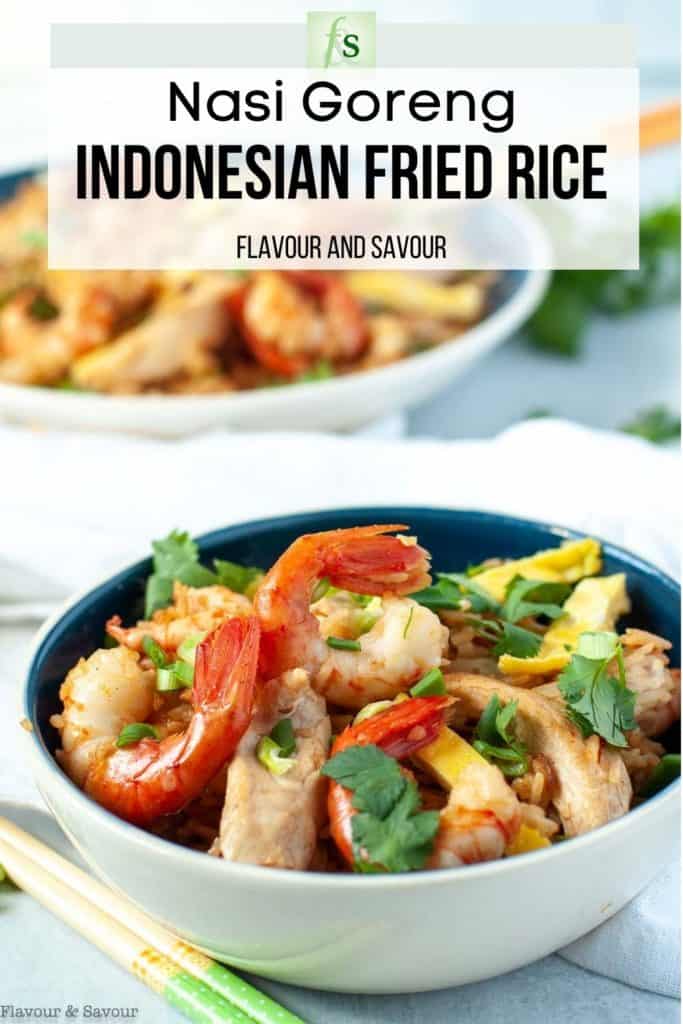 Quick Indonesian Fried Rice (Nasi Goreng) - Flavour and Savour