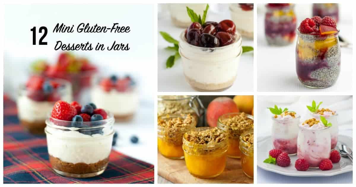 12 Gluten-Free Mini Desserts in Jars - Flavour and Savour