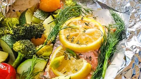 How to Grill Salmon in Foil - The Roasted Root