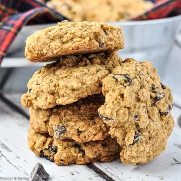 Cherry Chocolate Oatmeal Cookies - (Gluten-Free)| Flavour and Savour