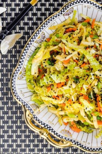 Thai-Style Coleslaw with Kohlrabi - Flavour and Savour