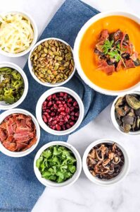 Healthy Soup Topping Ideas and Garnishes - Flavour and Savour