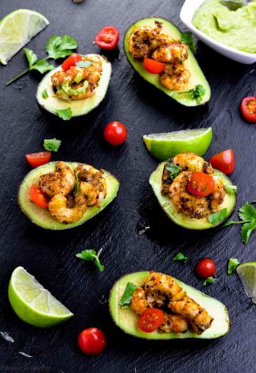 Cajun Shrimp Stuffed Avocados: Low-Carb - Flavour and Savour