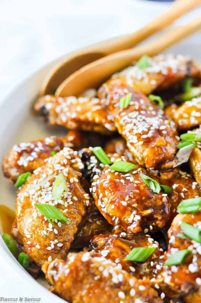 Air Fryer Teriyaki Chicken Wings - Flavour And Savour