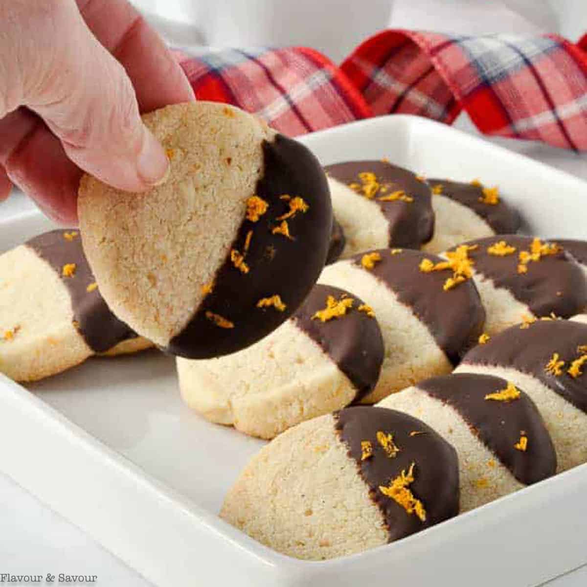 Spiced Shortbread Cookies: Almost Too Pretty to Eat