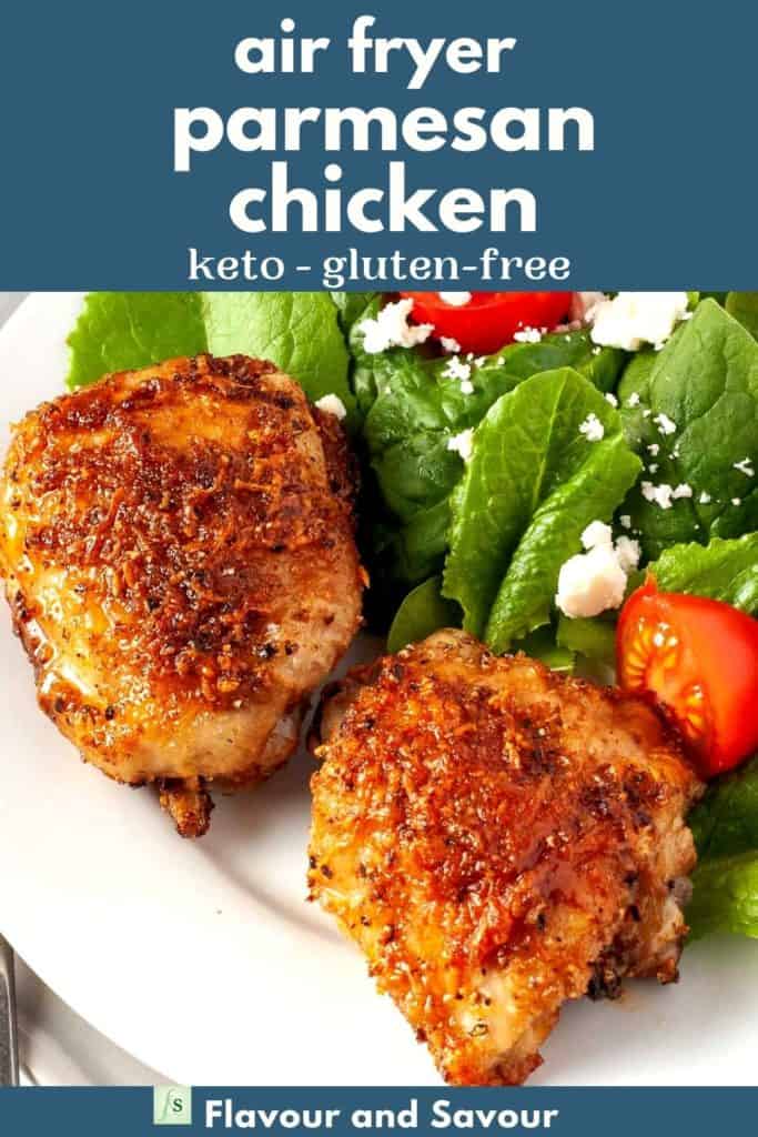 Air Fryer Garlic Parmesan Chicken - Flavour and Savour