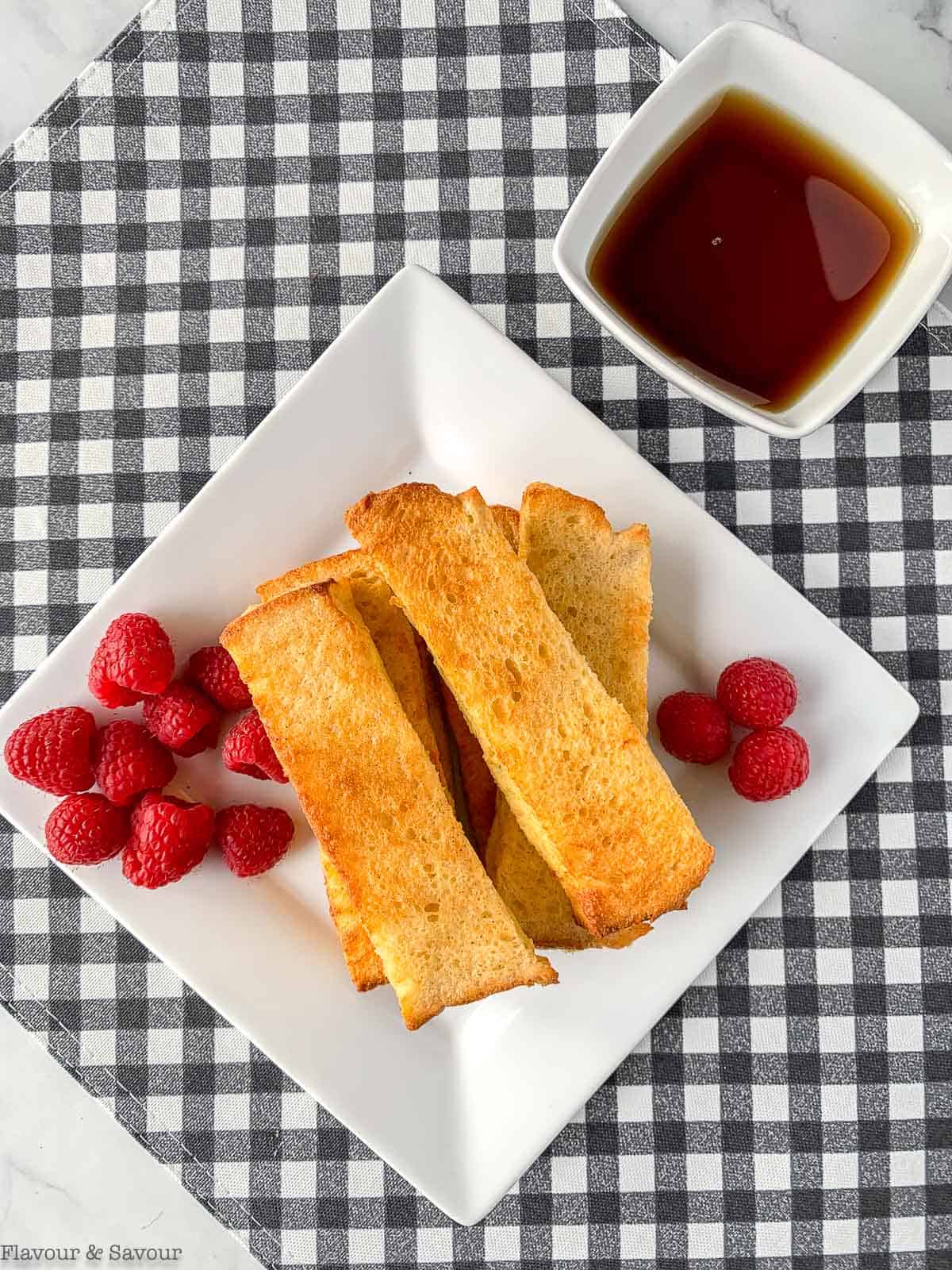 Air Fryer French Toast Sticks - Flavour and Savour