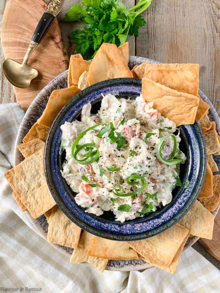 Easy Cold Crab Dip Keto Flavour and Savour