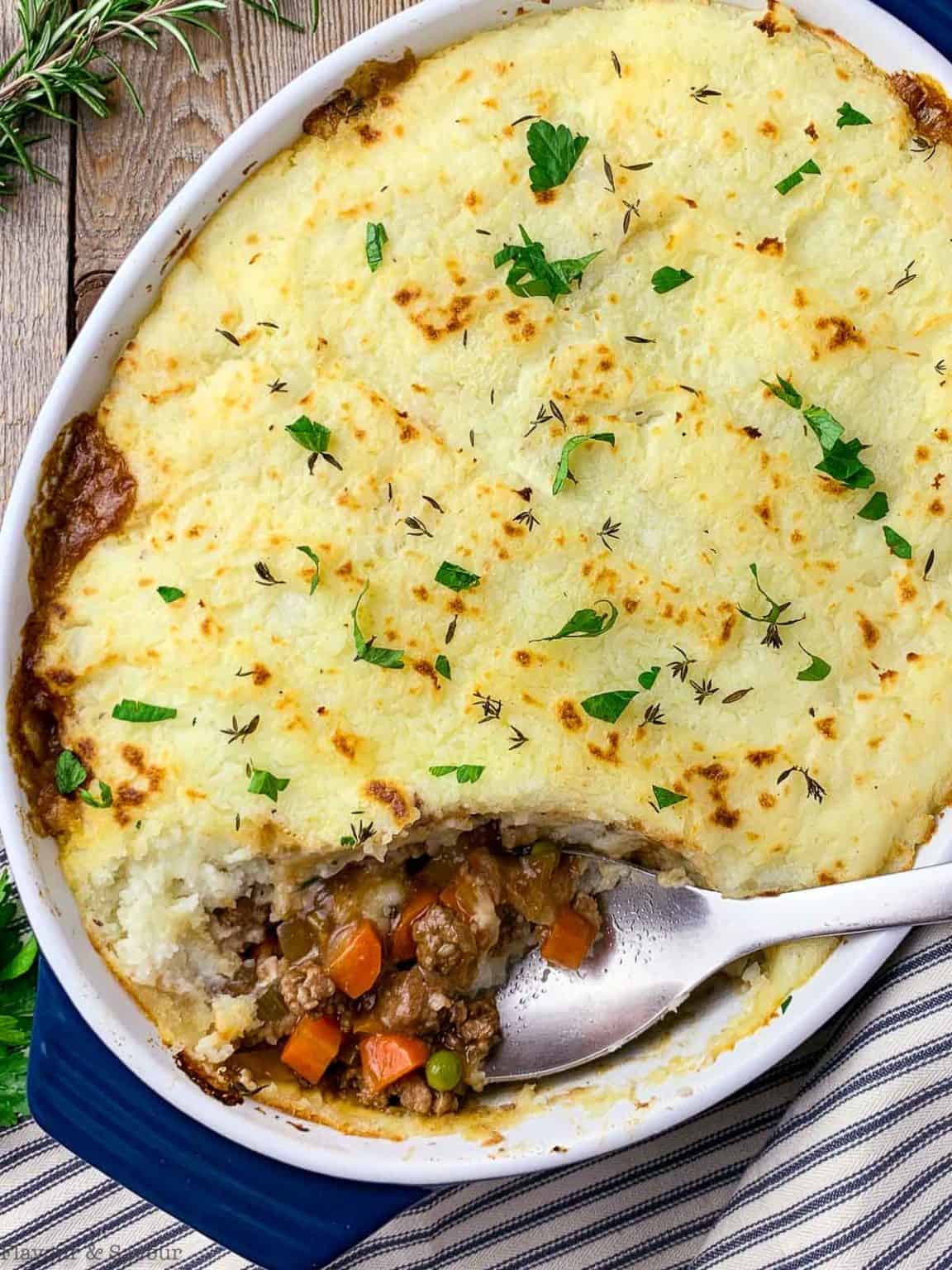 Easy Homemade Shepherd's Pie - Flavour and Savour