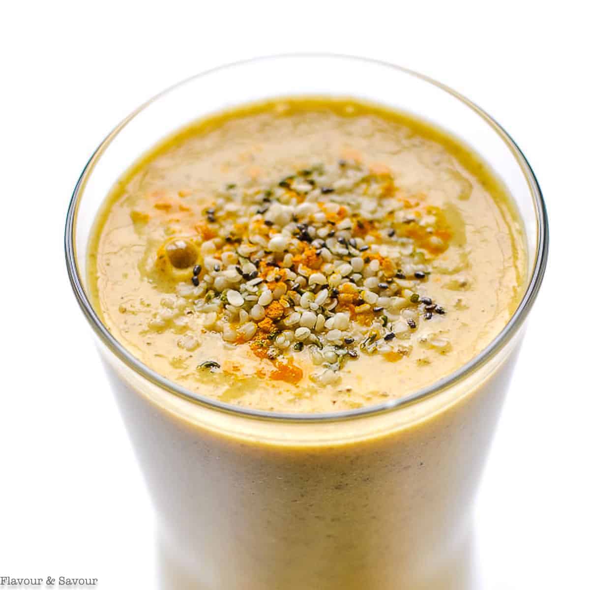 Clean Eating Tropical Turmeric Smoothie Flavour And Savour