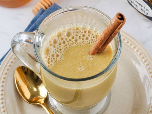 Warm Turmeric Cinnamon Milk - Flavour and Savour