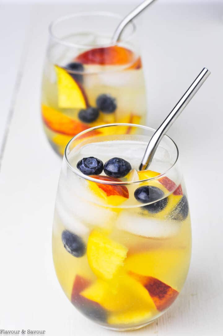 The Best Peach Sangria Recipe with Prosecco - Flavour and Savour