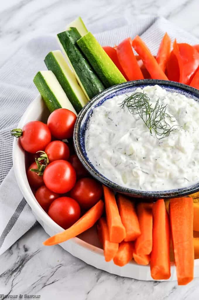 How to Make Authentic Greek Tzatziki Sauce - Flavour and Savour