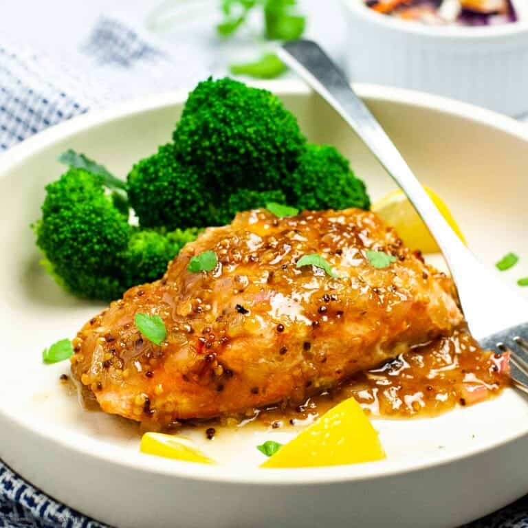 Honey Mustard Glazed Salmon in Foil Flavour and Savour