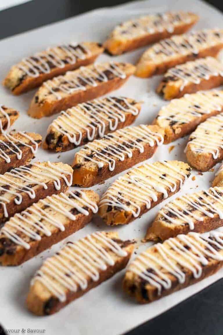 Never-Fail Cranberry Pecan Biscotti - Flavour and Savour