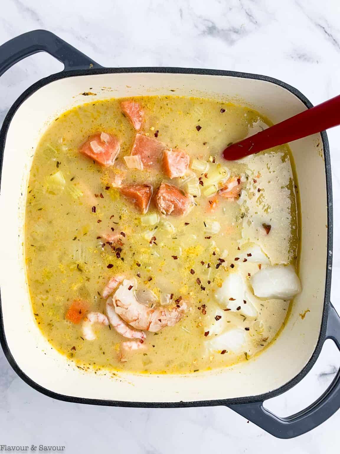 How To Make Prize-Winning Seafood Chowder - Flavour And Savour