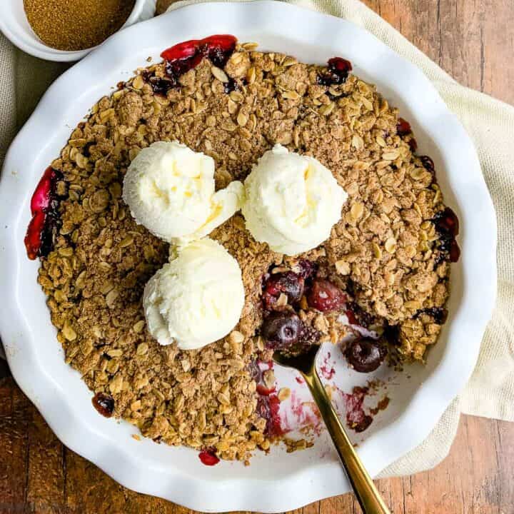 13 Fabulous Cherry Recipes For Fresh Or Frozen Cherries Flavour And   Cherry Crisp Sq2 720x720 