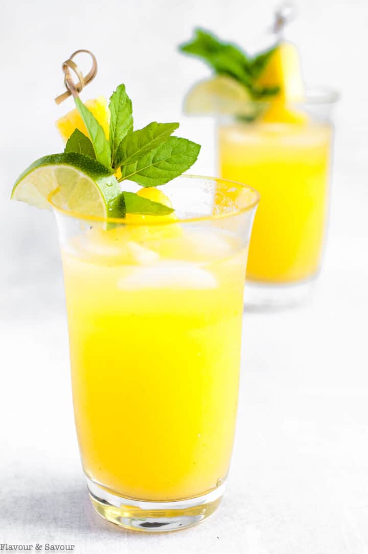 Pineapple Ginger Agua Fresca Sugar Free Flavour And Savour 6752