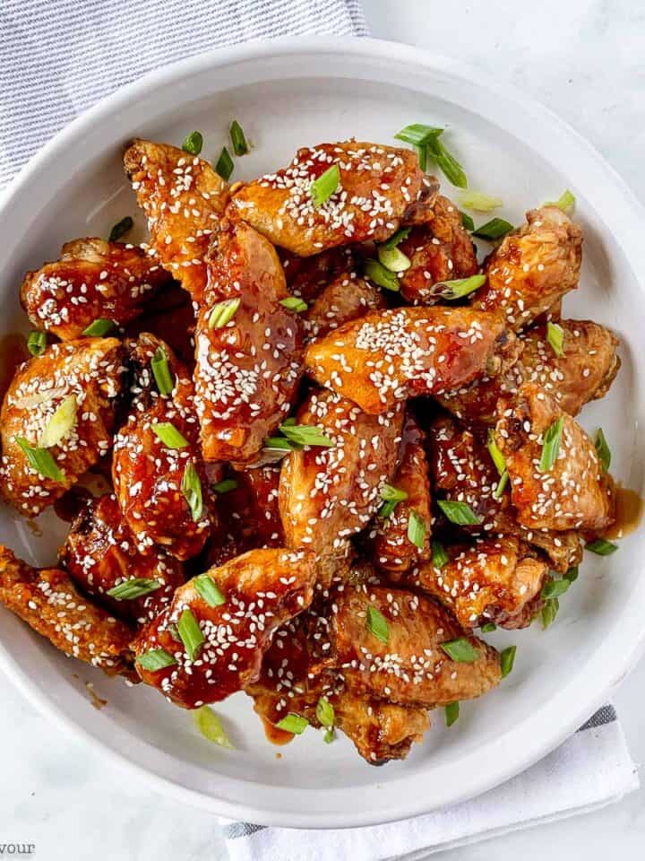 Air Fryer Crispy Cajun Wings - Flavour and Savour