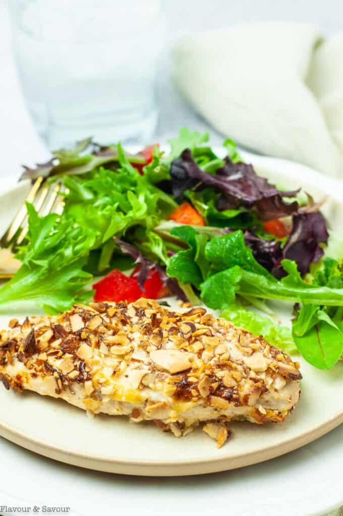 Air Fryer Almond Crusted Chicken Flavour And Savour