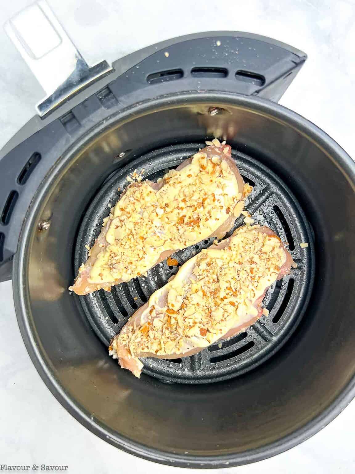 Air Fryer Almond Crusted Chicken Flavour And Savour 4979