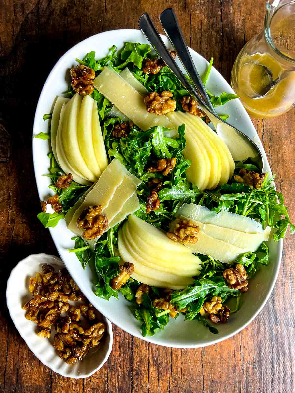 Arugula Pear And Parmesan Salad - Flavour And Savour