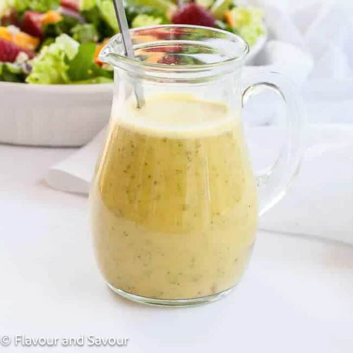 Everyday Honey-Citrus Salad Dressing - Flavour and Savour