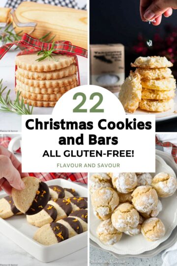 22 Favorite Gluten-free Christmas Cookies and Bars - Flavour and Savour